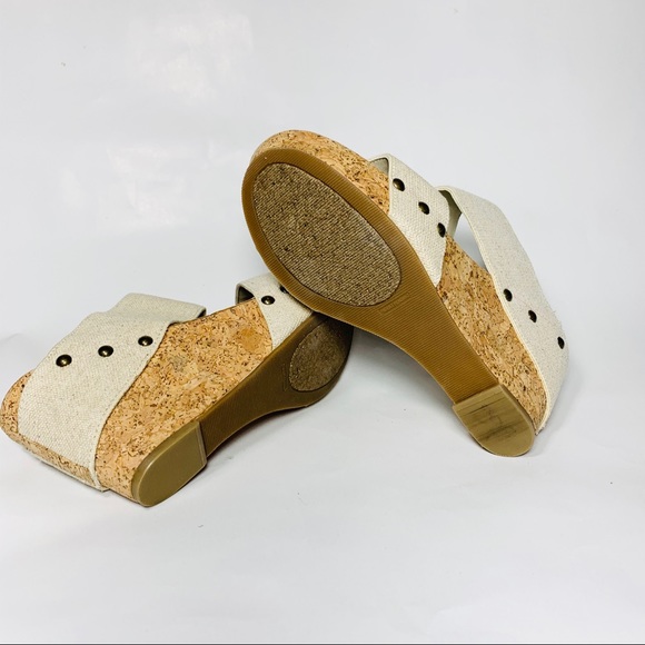 Lucky Brand "Magnolia" Strap Cork Sandal Sz. 7B - Picture 5 of 6